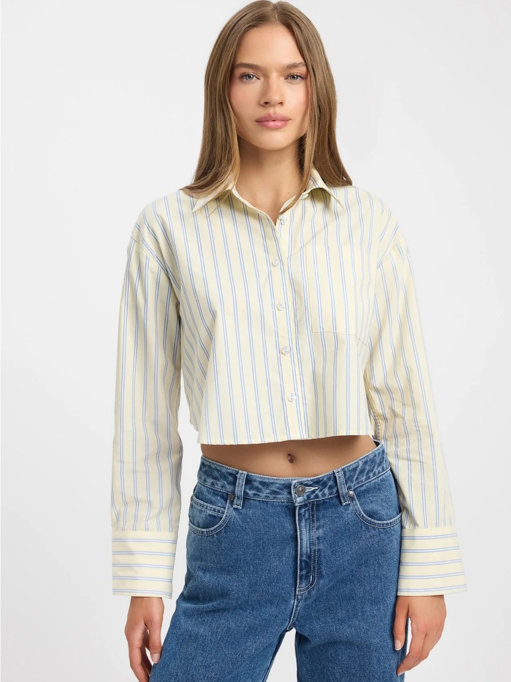 KOOKAÏ FREDDY STRIPE BOXY SHIRT